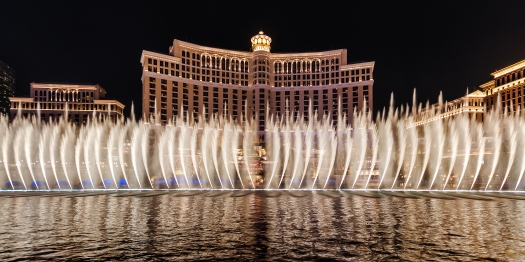 The wings of the Bellagio